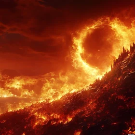 Inferno on the Mountainside