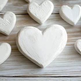 Wooden Heart Still Life