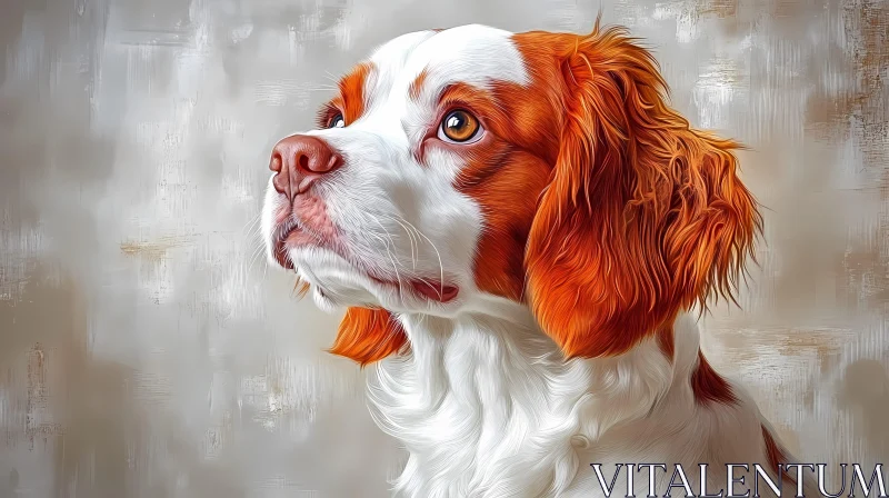 Beautiful Dog Artistry AI Image