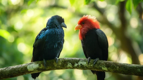 Birds in Natural Habitat