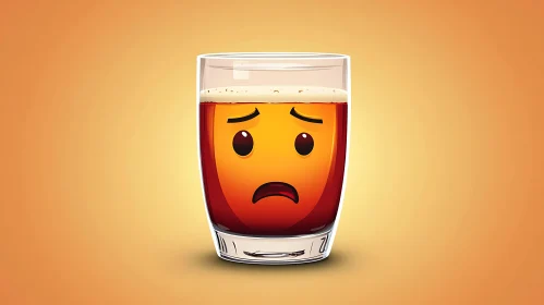 Glass of Sadness: An Emotional Beverage