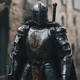 Medieval Knight with Sword
