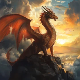 Sunset Dragon Perch