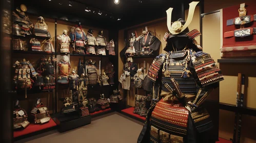 Ancient Japanese Warrior Armor Exhibition