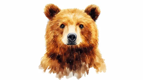 Stylized Bear Artwork