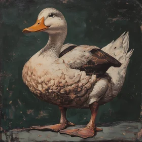 Duck in an Old Master Style