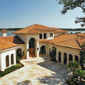 Mediterranean Villa by the Water