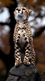 Elegant Cheetah in Natural Habitat