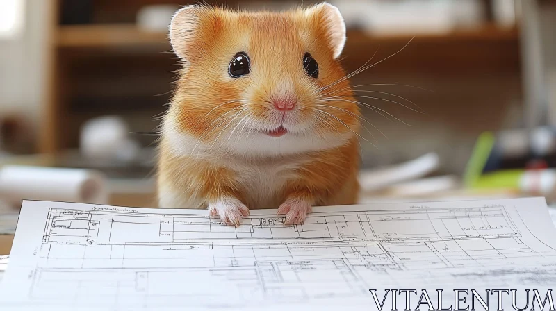 Hamster the Architect AI Image