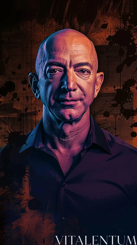 AI ART Jeff Bezos Artistic Portrait