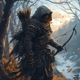 Mysterious Archer in the Woods