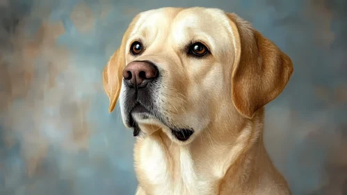 Golden Labrador Painting