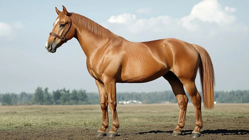 Graceful Horse in Nature