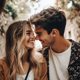 Smiling Couple in Love