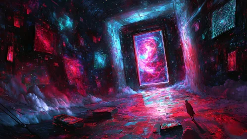 Neon Dreams: Journey Through the Portal