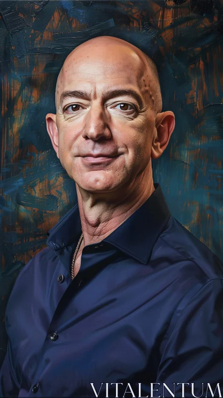 AI ART Jeff Bezos Artistic Painting