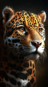Intricate Feline Artwork