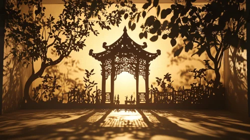 Oriental Silhouette Garden