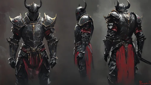 Medieval Warrior Armor Concept Art