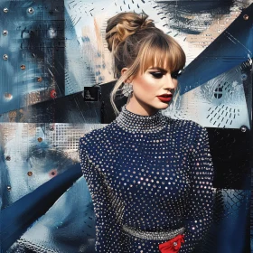 Taylor Swift Glamorous Fashion Look