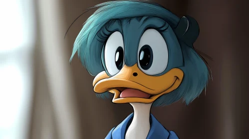 Animated Duck Illustration