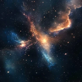 Celestial Aurora: A Symphony of Nebulas