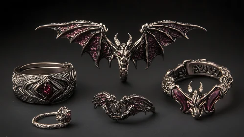 Dragon Rings Collection Fantasy Jewelry
