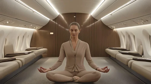 Luxury Private Jet Meditation