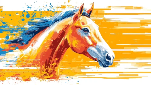 Vivid Horse Art