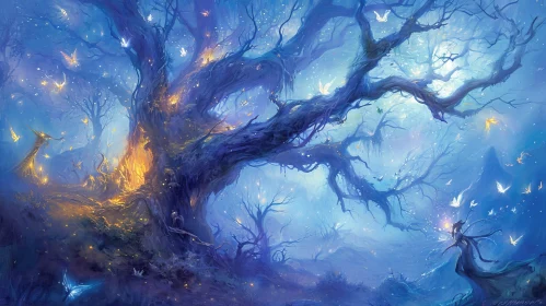 Enchanting Magical Forest - Captivating Nature Artwork