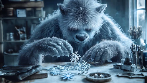 The Yeti's Snowflake Collection