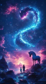 Celestial Fantasy Landscape