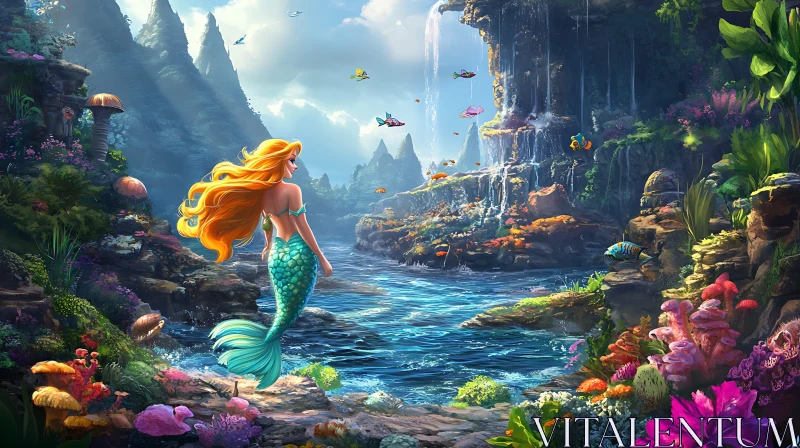 Fantasy Mermaid Scene