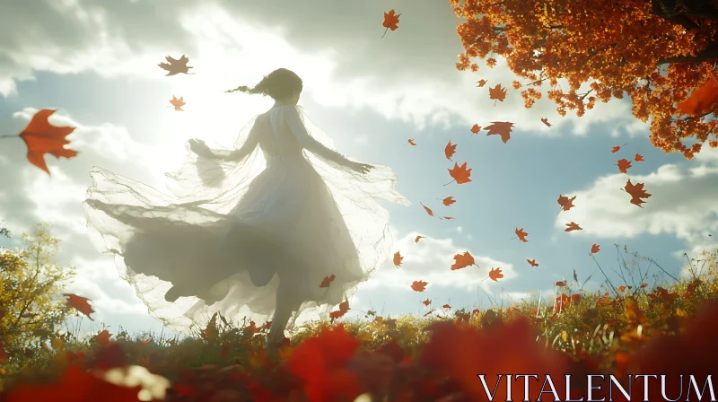 Lady in White, Autumnal Serenade