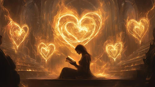 Golden Hearts and Literary Enchantment