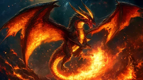 Dragon in Inferno