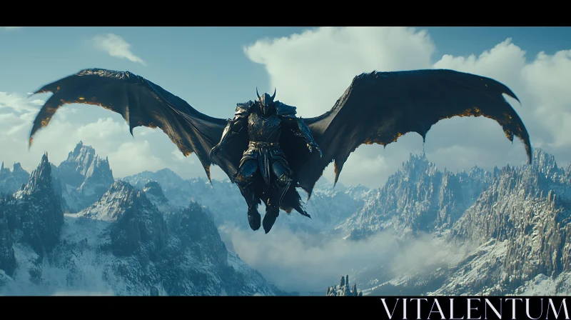 Dark Knight Ascending Mountain Range