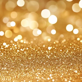Sparkling Gold Festive Background