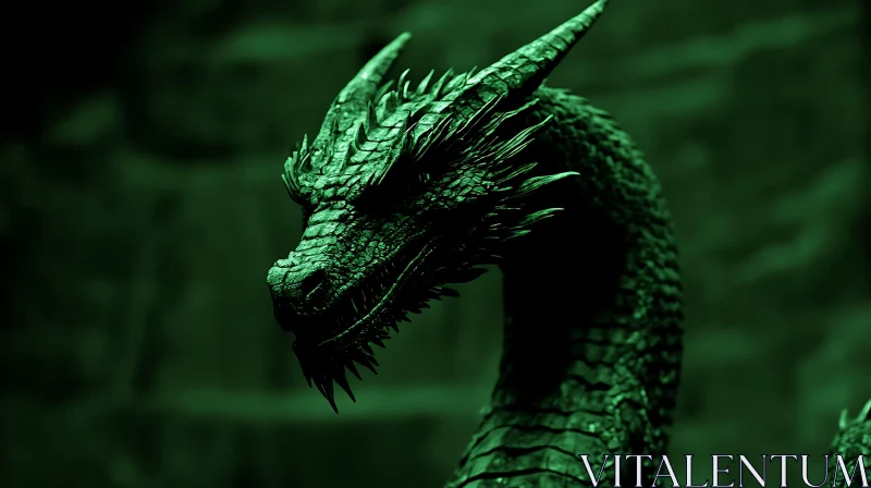 Green Dragon's Stare: A Fantasy Serpent