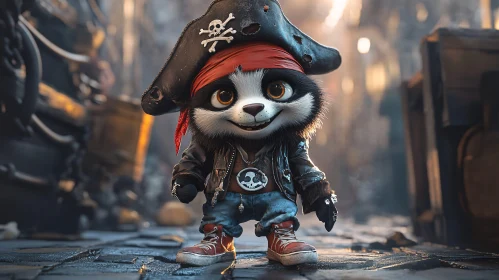 Raccoon Pirate Adventure