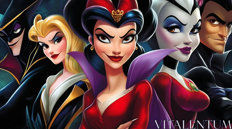 Evil Animated Characters Group