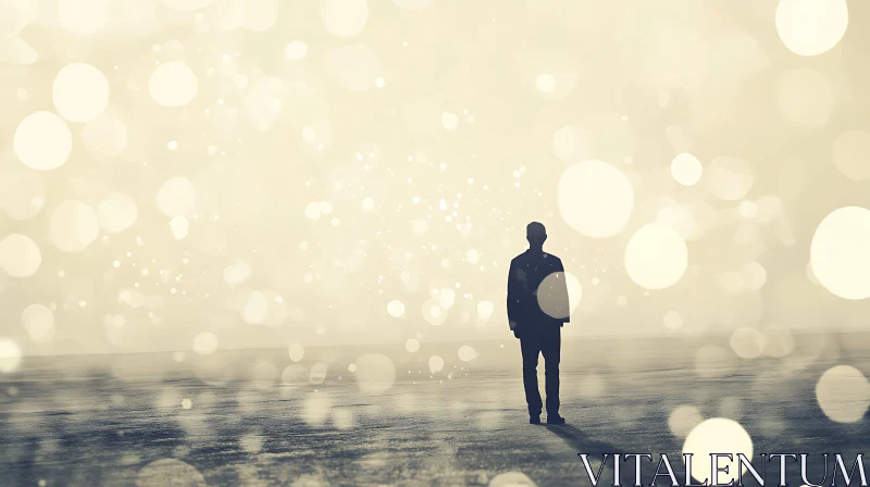 Man in Bokeh