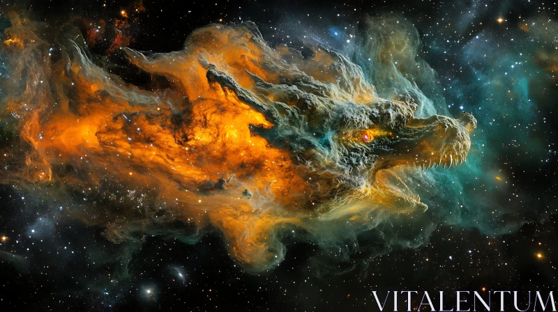 Cosmic Dragon Nebula Formation