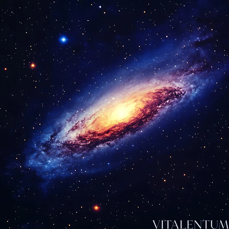 Celestial Galaxy Starry Space