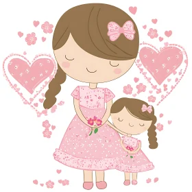 A Mother's Embrace: Pink Love