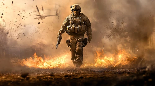 Warrior in the Inferno