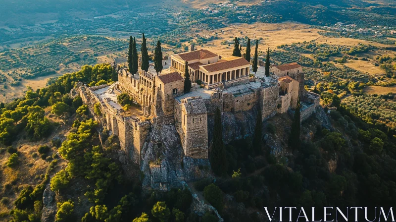 Historic Castle View, Hilltop Fortress