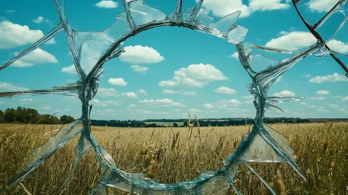 Fractured View of Golden Field