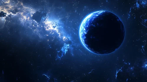 Orbital Radiance: A Celestial Masterpiece