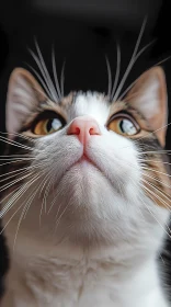 Feline Face Close-Up